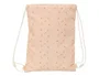 Bolsa Mochila con Cuerdas Safta Flores 26 x 34 x 1 cm