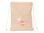 Bolsa Mochila con Cuerdas Safta Flores 26 x 34 x 1 cm