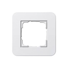 GIRA 0211410 Abdeckrahmen 1f E3 Reinweiß/Reinweiß