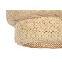 DKD Home Decor Lámpara de Techo de Bambú Marrón Claro
