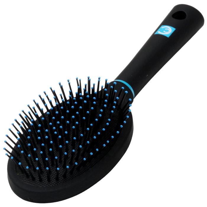 Cosmetic Club Cepillo Pelo Plano Redondo Detalles Colores Surtidos Blanco Azul Fucsia Cosmetic Club Cepillo Pelo Plano Redondo Detalles Colores Surtidos Blanco Azul Fucsia