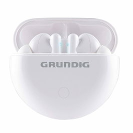 Grundig Auriculares inalámbricos Earbuds Bluetooth con estuche blanco