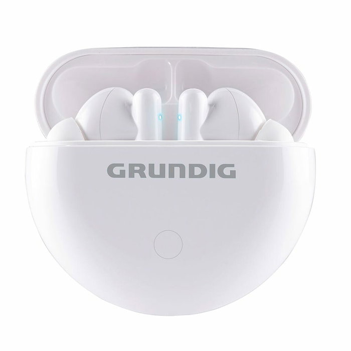 Grundig Auriculares inalámbricos Earbuds Bluetooth con estuche blanco Grundig Auriculares inalámbricos Earbuds Bluetooth con estuche blanco
