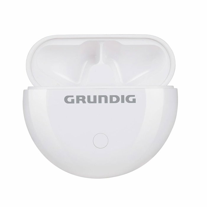 Grundig Auriculares inalámbricos Earbuds Bluetooth con estuche blanco Grundig Auriculares inalámbricos Earbuds Bluetooth con estuche blanco