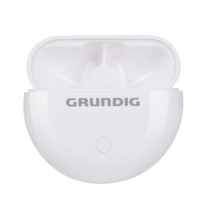 Grundig Earbuds Auriculares Inalámbricos Bluetooth con Estuche Blanco Grundig Earbuds Auriculares Inalámbricos Bluetooth con Estuche Blanco