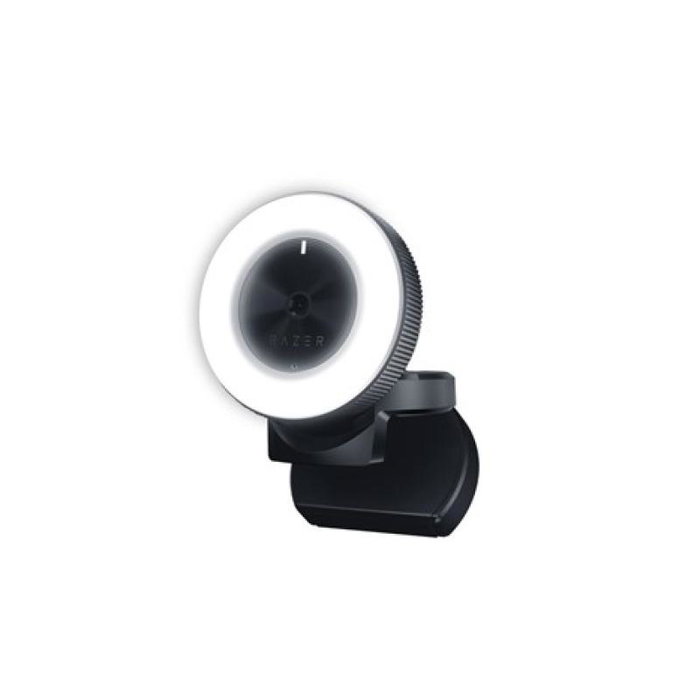 Razer Webcam Kiyo USB, Cámara para Streaming, Negra (Schwarz), con Anillo de Luz Integrado - Modelo RZ19-02320100-R3M1