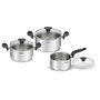 Tefal Batería de Cocina E308S674 - Cazo 16cm y Cacerolas 18cm y 20cm