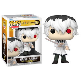 Funko Figura POP Tokyo Ghoul:Re Haise Sasaki Vinilo 9cm Caja Regalo