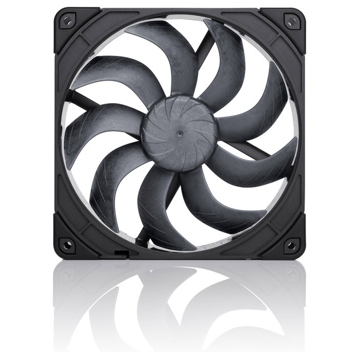 NOCTUA NF-A14x25 G2 PWM SX2-PP CHROMAX.BLACK Ventilador 140mm Negro 155.6 m³/h, 2 uds.