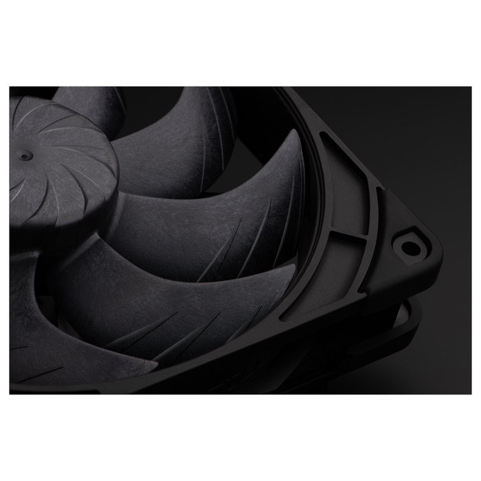 NOCTUA NF-A14x25 G2 PWM SX2-PP CHROMAX.BLACK Ventilador 140mm Negro 155.6 m³/h, 2 uds.