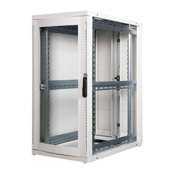 ROLINE Rack o Bastidor Independiente 26U 600x1000 mm 19 Pulgadas Gris Plexiglás, 26.21.0149, 1000 kg Capacidad