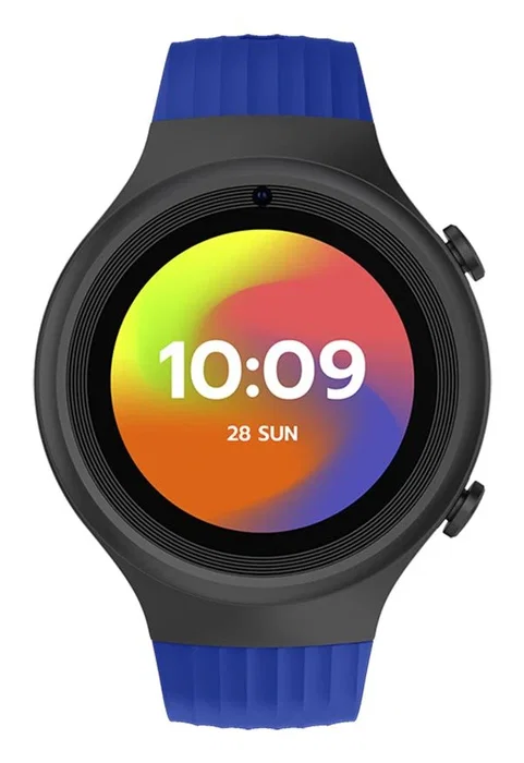 SPC Smartee 4G Junior Reloj Inteligente con GPS para Niños, Esfera Extraíble Tracker, Cámara, Llamadas 4G, Chat, SOS, IP68, Pantalla Táctil 1.2", Azul