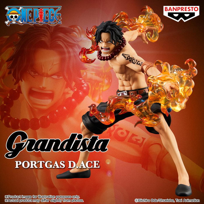 Banpresto Figura Portgas D. Ace One Piece Grandista Special Edition 20cm