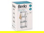 Berilo Estanteria Plastico Gris 4 Baldas 100 cm (Set de 6)