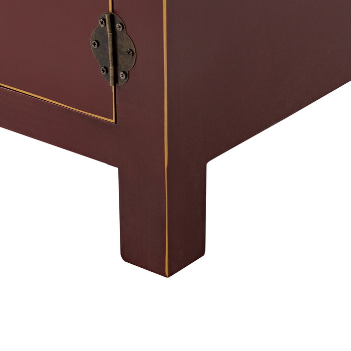 Mesita Teja Madera ''Oriente'' 50 X 40 X 66 cm