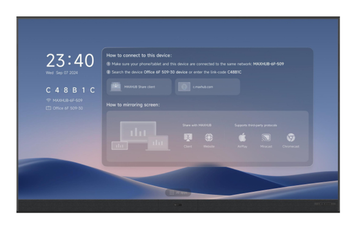 MAXHUB DVLED RAPTOR SERIES V3 Pantalla LED 3,81 m (150") Full HD 1920x1080 8GB RAM Android 13.0 Negro MAXHUB DVLED RAPTOR SERIES V3 Pantalla LED 3,81 m (150") Full HD 1920x1080 8GB RAM Android 13.0 Negro