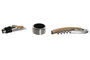 DKD Home Decor Set de Vino de 5 Piezas en Bambú e Inox Natural