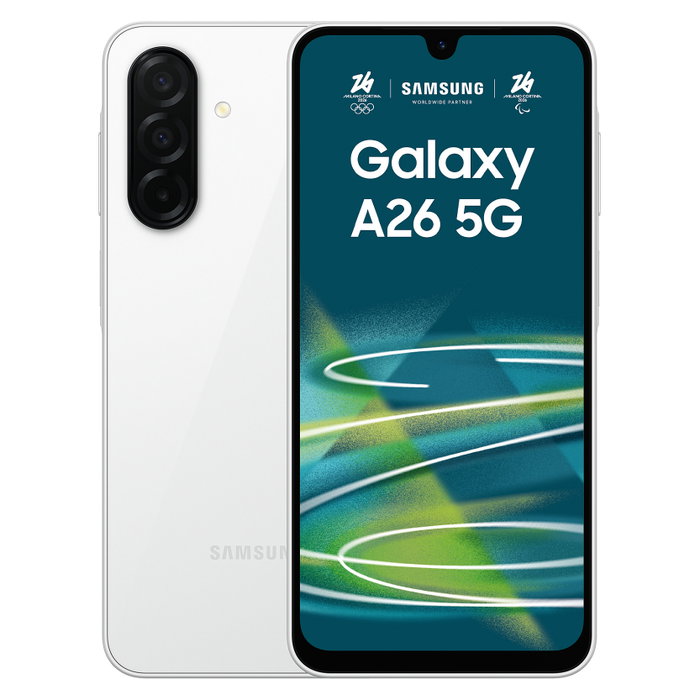 Samsung Galaxy A26 5G 128GB 6GB RAM Blanco Samsung Galaxy A26 5G 128GB 6GB RAM Blanco