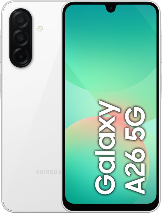 Samsung Galaxy A26 5G 128GB 6GB RAM Blanco Samsung Galaxy A26 5G 128GB 6GB RAM Blanco