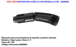 MATABI Codillo con Boquilla 726