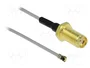 DeLOCK 90398 Cable coaxial SMA a MHF de 0,35 m