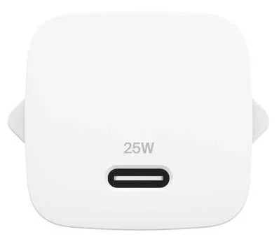 Belkin Cargador de Pared 25W USB-C con Cable USB-C a USB-C Blanco