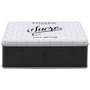 Home Deco Factory Caja Metal "Sucre" Brooklyn para Azúcar 20x13.5x6.5cm