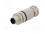 HARTING Conector M12 Macho 4 Pines Recto IP67