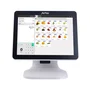 Avpos K5000 TPV táctil de 15 pulgadas, i7, 8GB, 128GB SSD, Blanco