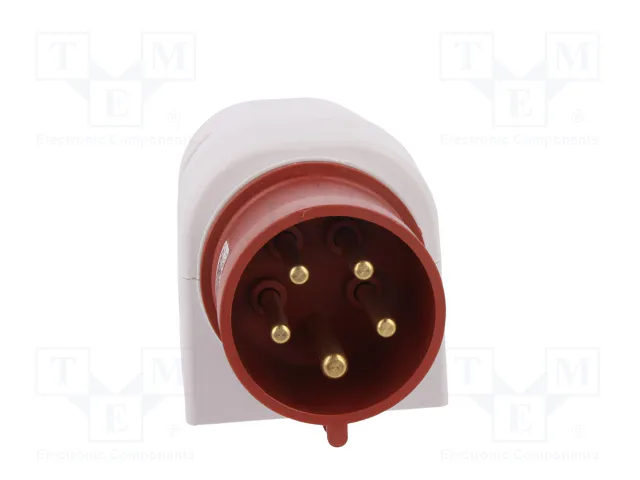 PAWBOL Conector de alimentación AC trifásico macho 32A 400V 5 pines