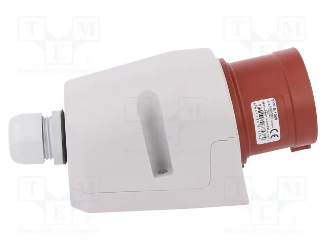 PAWBOL Conector de alimentación AC trifásico macho 32A 400V 5 pines