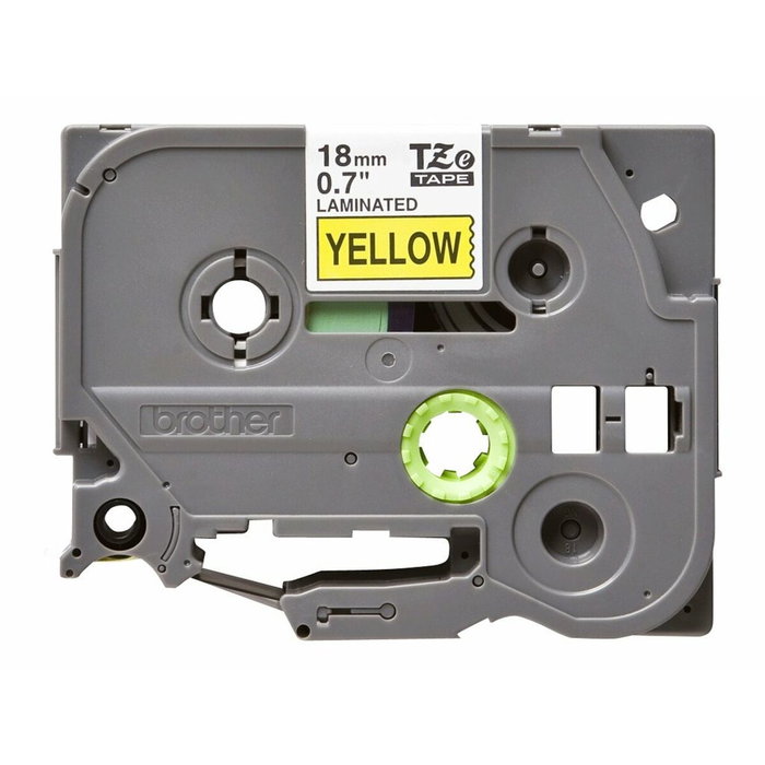 Brother TZe-641 Cinta Laminada 18mm Negro sobre Amarillo Brother TZe-641 Cinta Laminada 18mm Negro sobre Amarillo