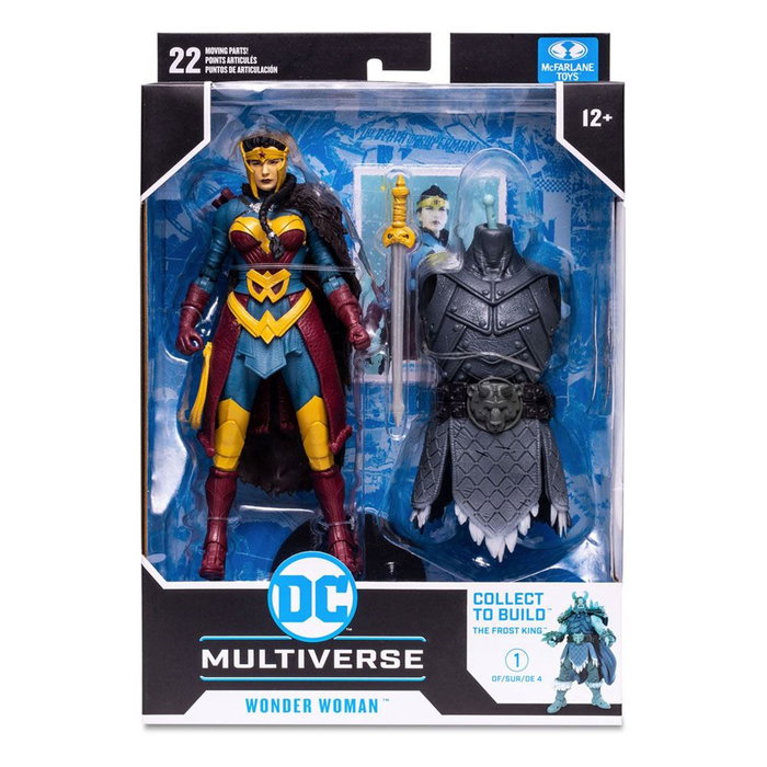 Figura Mcfarlane Toys DC Multiverse Build A Wonder Woman Endless Winter Articulada 18cm Figura Mcfarlane Toys DC Multiverse Build A Wonder Woman Endless Winter Articulada 18cm