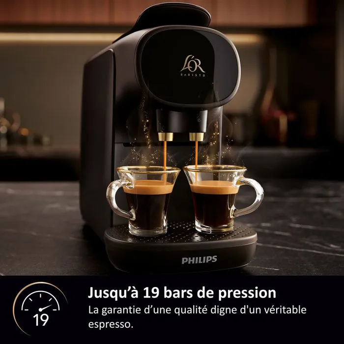 Philips L'OR Barista Sublime LM9012/60 Cafetera de cápsulas - Negra