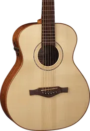 Eko Guitarra Acústica Travel Marcopolo A/E - Natural (Con Funda)