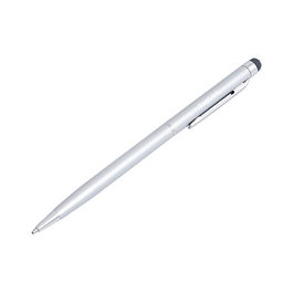 LogiLink Touch Pen con bolígrafo y herramienta para tarjeta SIM, plata