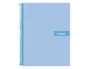 Cuaderno Espiral Liderpapel A4 Crafty Tapa Forrada 80H 90 gr Cuadro 4 mm Con Margen Color Celeste