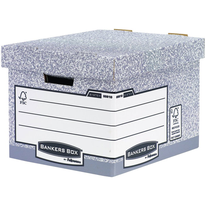 Fellowes Folio System Contenedor de Archivos Gris