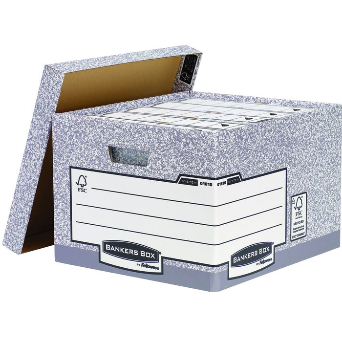 Fellowes Folio System Contenedor de Archivos Gris
