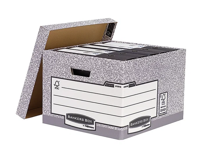 Fellowes Folio System Contenedor de Archivos Gris