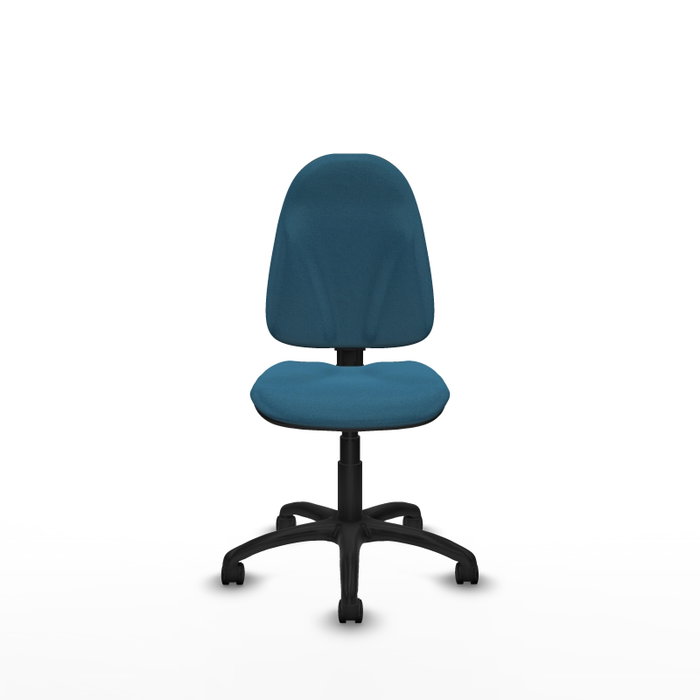 PIQUERAS Y CRESPO Silla de oficina Algarra Verde petróleo sin brazos PIQUERAS Y CRESPO Silla de oficina Algarra Verde petróleo sin brazos