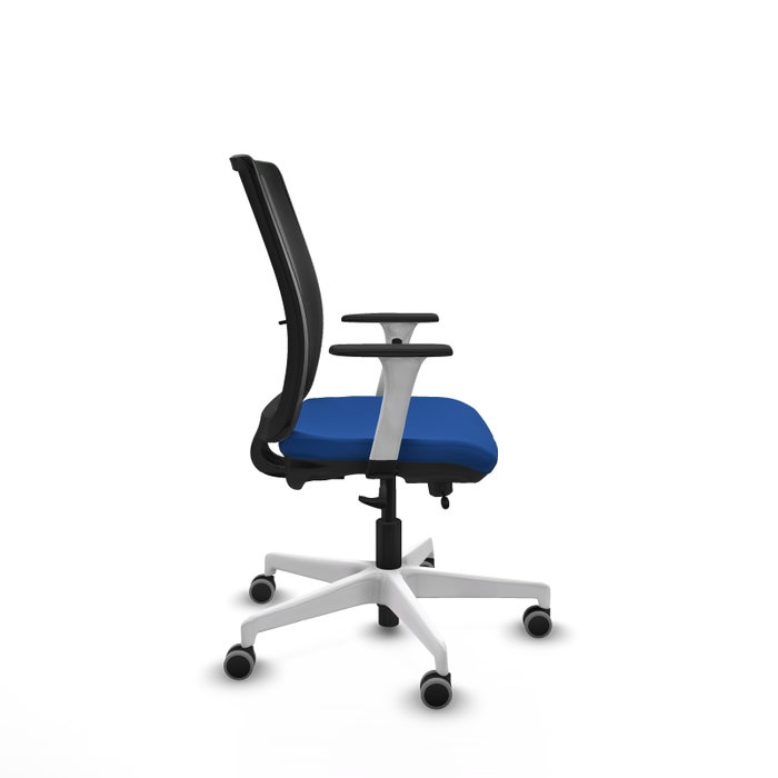 PIQUERAS Y CRESPO Silla de oficina Haches Azul y Negro