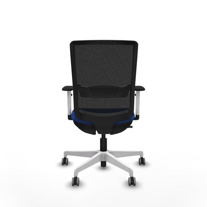 PIQUERAS Y CRESPO Silla de oficina Haches Azul y Negro