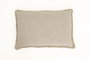 DKD Home Decor Cojín de Lino Natural 60x8x40 cm