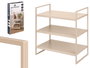 Giftdecor Estanteria 3 Baldas Beige 55 x 6 x 27 cm