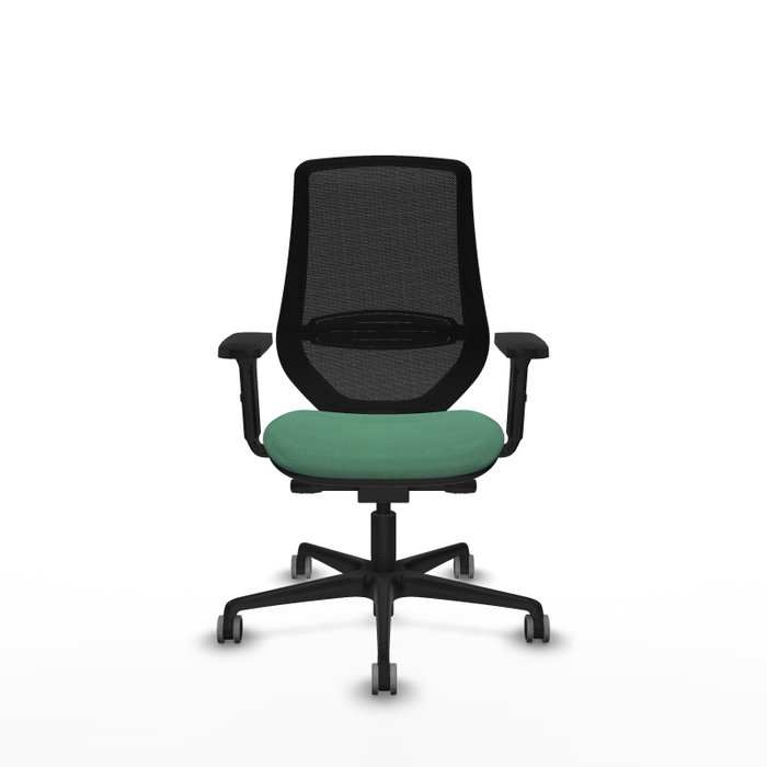 PIQUERAS Y CRESPO Silla de oficina Mardos Verde esmeralda y Negro PIQUERAS Y CRESPO Silla de oficina Mardos Verde esmeralda y Negro