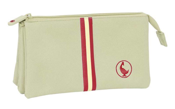 Portatodo Triple El Ganso Beige Beige 22 x 12 x 3 cm