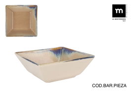 La Mediterranea Bol Ivory Brillo 13 cm x 13 cm "Cies" (12 Unidades)