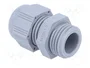HELU Sello aislante M16 1,5 IP68 gris oscuro