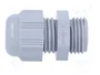 HELU Sello aislante M16 1,5 IP68 gris oscuro